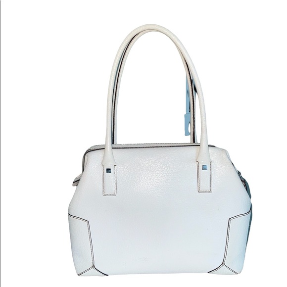 Salvatore Ferragamo Textured Leather Tote Bag white - Picture 2 of 8